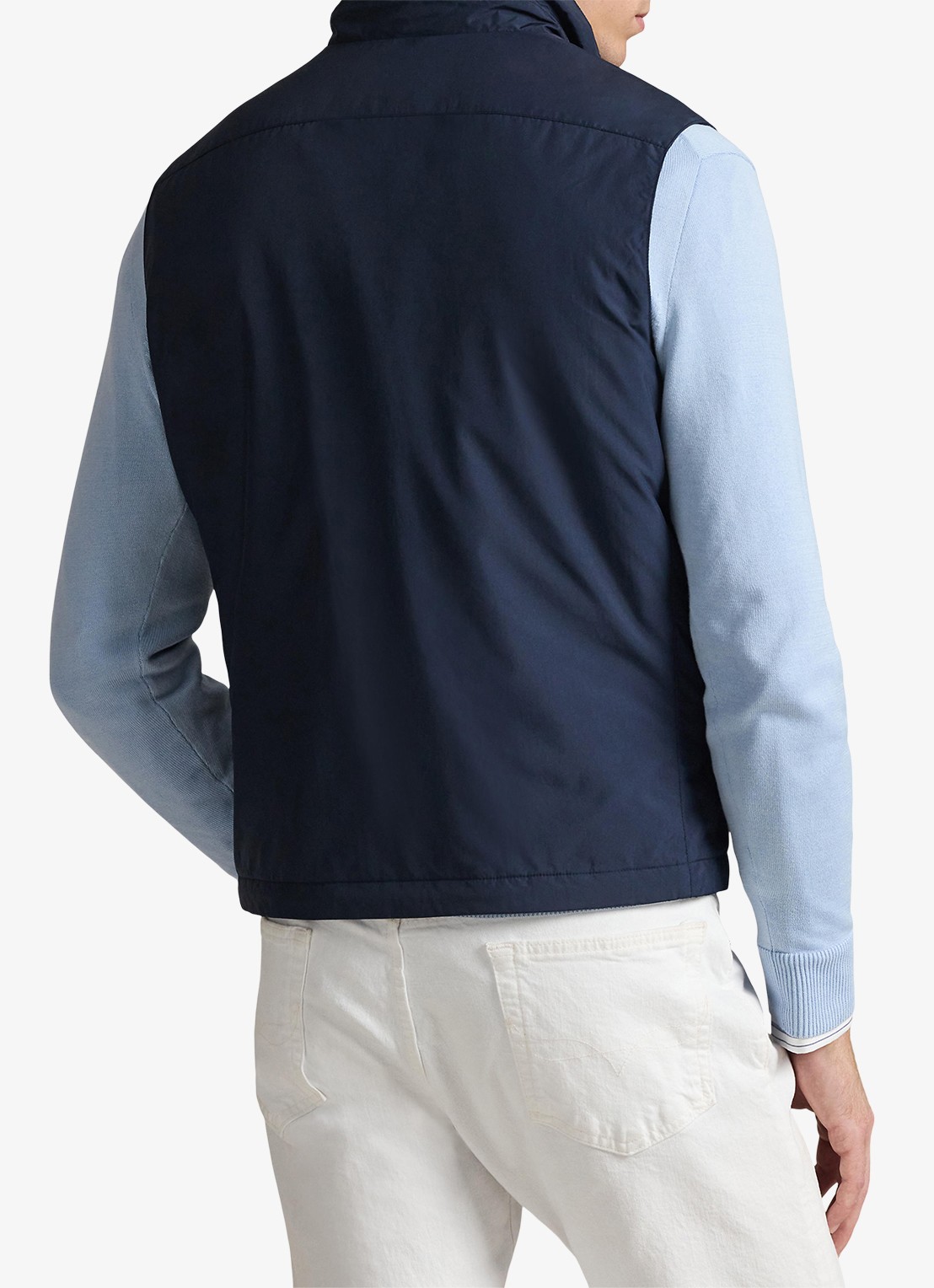 Ralph Lauren Southland gewatteerde bodywarmer met steekzakken - achterkant collection navy-2wqu