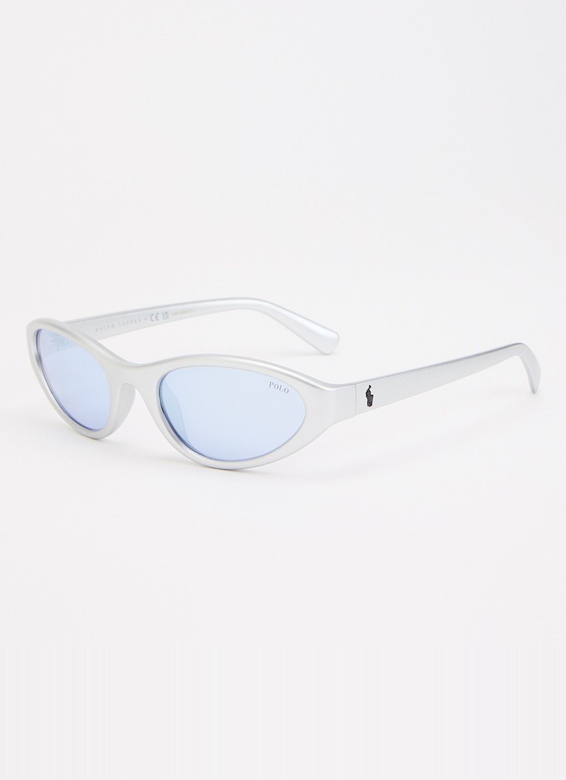 Ralph Lauren Sport zonnebril PH4248U - voorkant 4 zilver