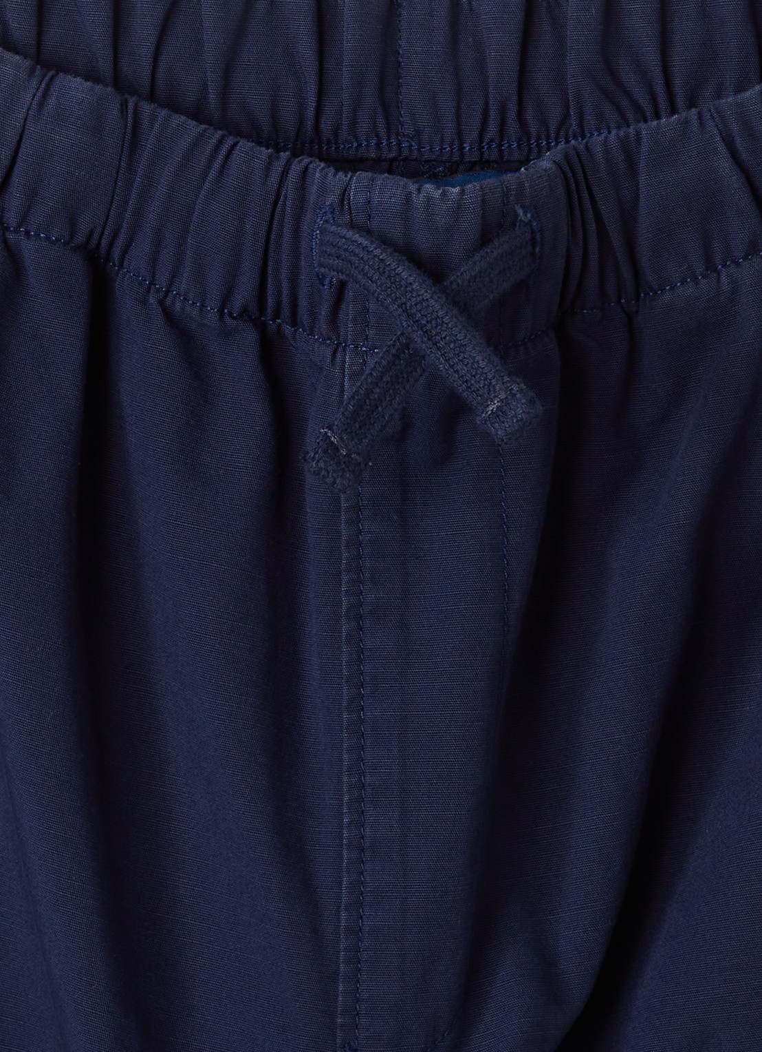 Ralph Lauren Straight fit cargobroek met klepzak  - detail donkerblauw