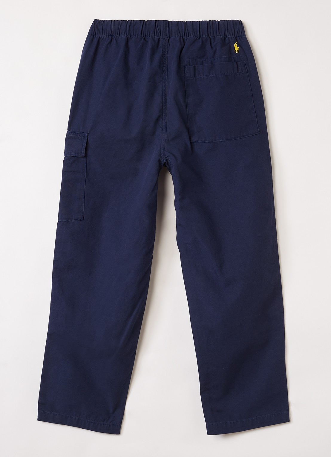 Ralph Lauren Straight fit cargobroek met klepzak  - voorkant 3 donkerblauw