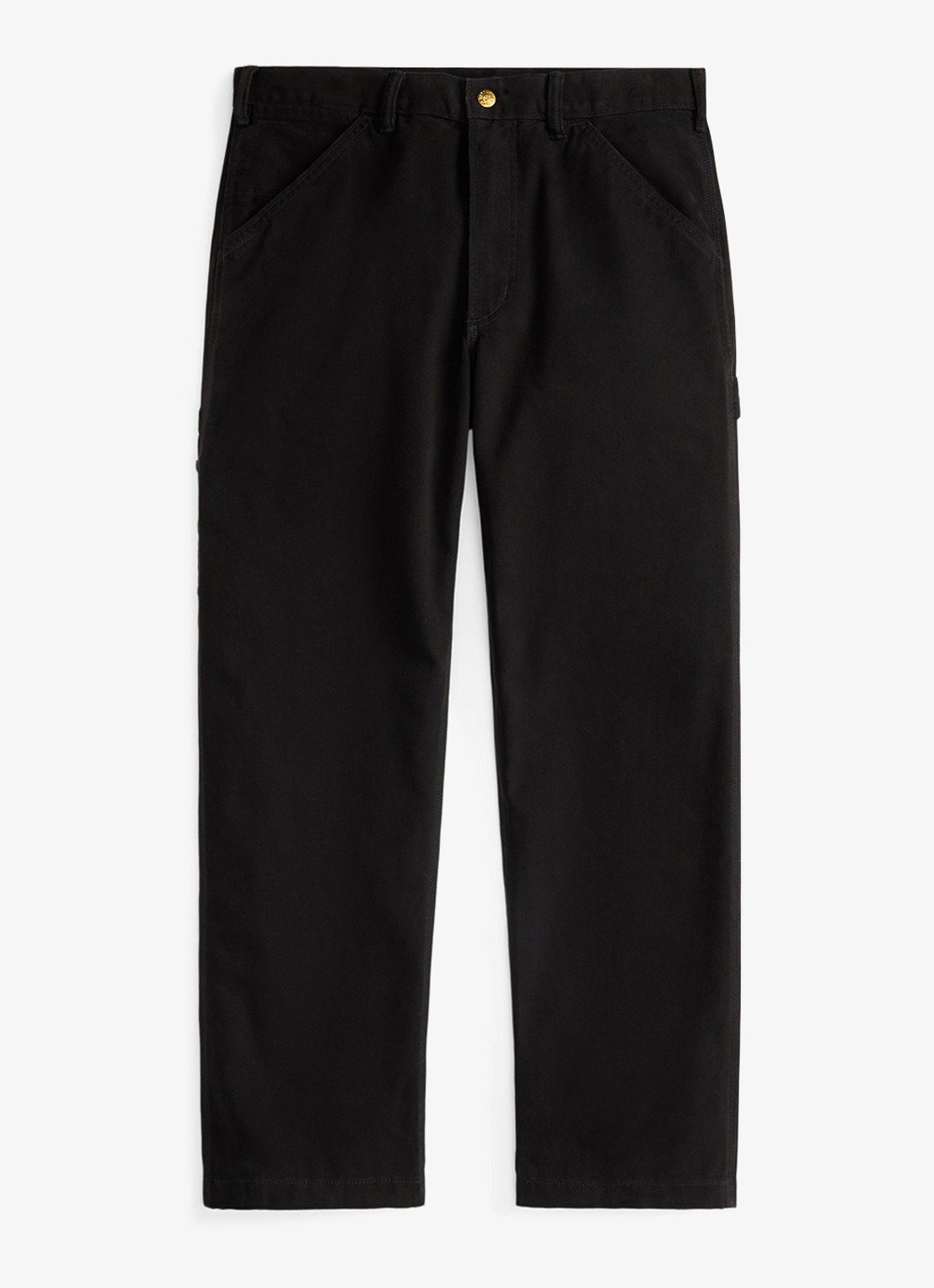 Ralph Lauren Straight fit cargobroek met steekzakken - voorkant 3 polo black / zwart