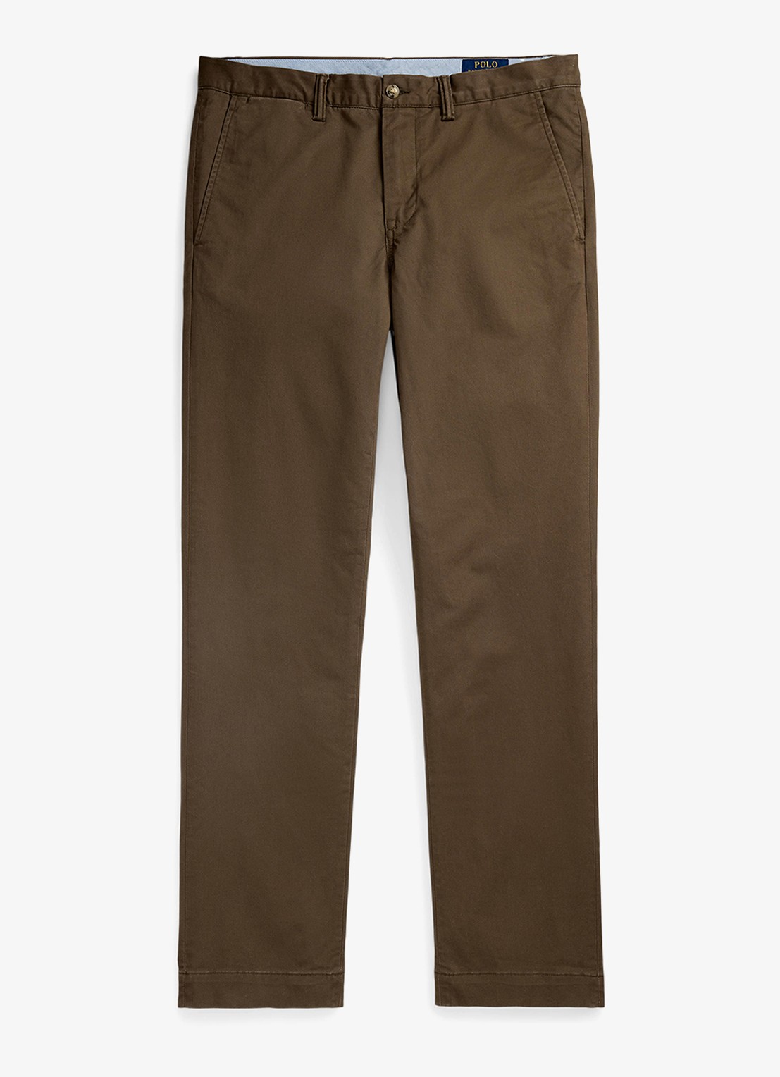Ralph Lauren Straight fit chino met steekzakken - voorkant 2 chestnut / lichtbruin