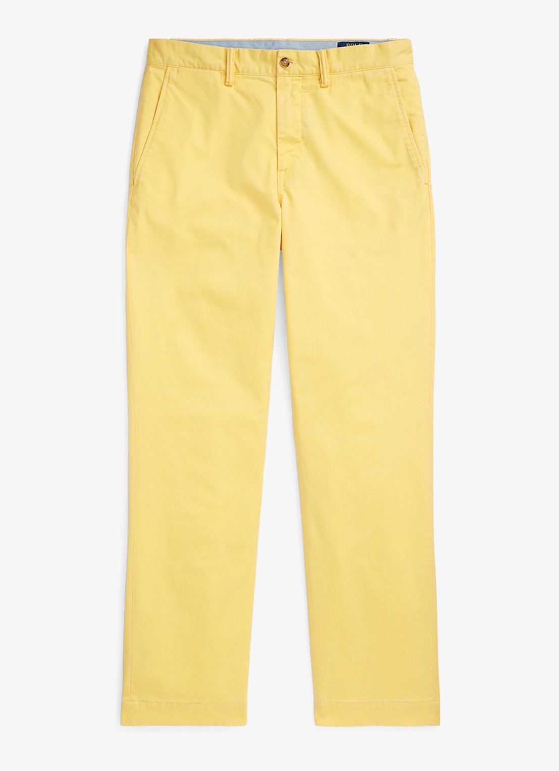 Ralph Lauren Straight fit chino met steekzakken - voorkant 2 corn yellow-30rc