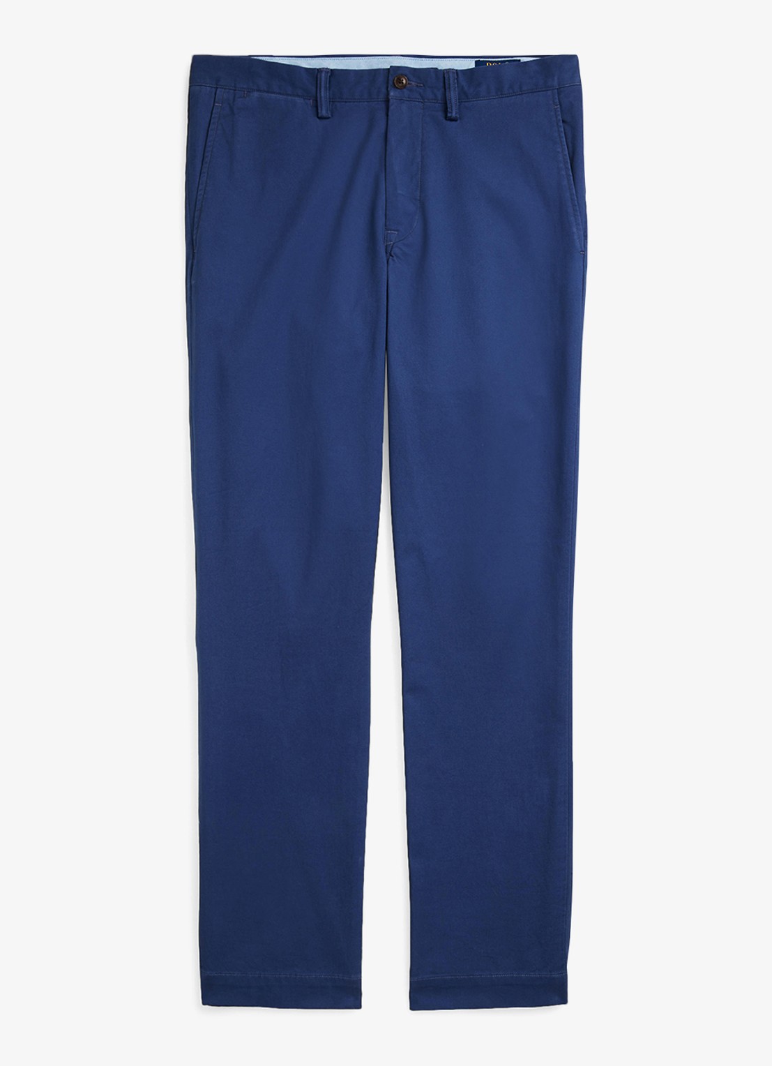 Ralph Lauren Straight fit chino met steekzakken - voorkant licht navy