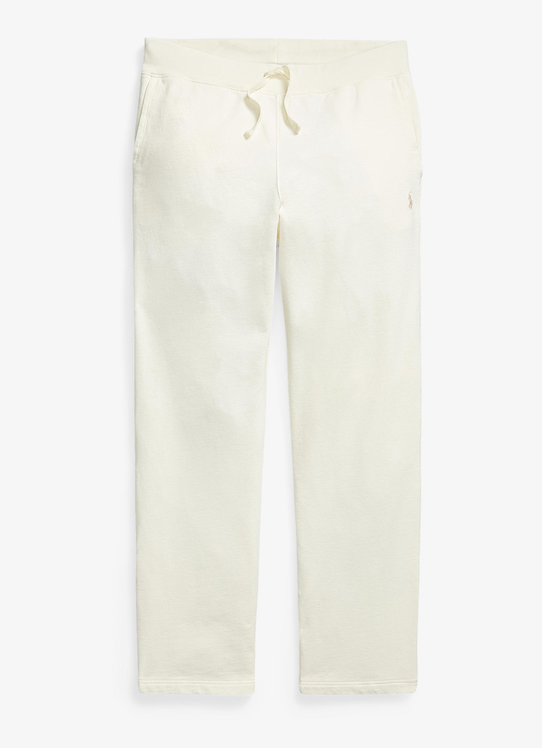 Ralph Lauren Straight fit joggingbroek met steekzakken - voorkant 5 clubhouse cream-2ygb
