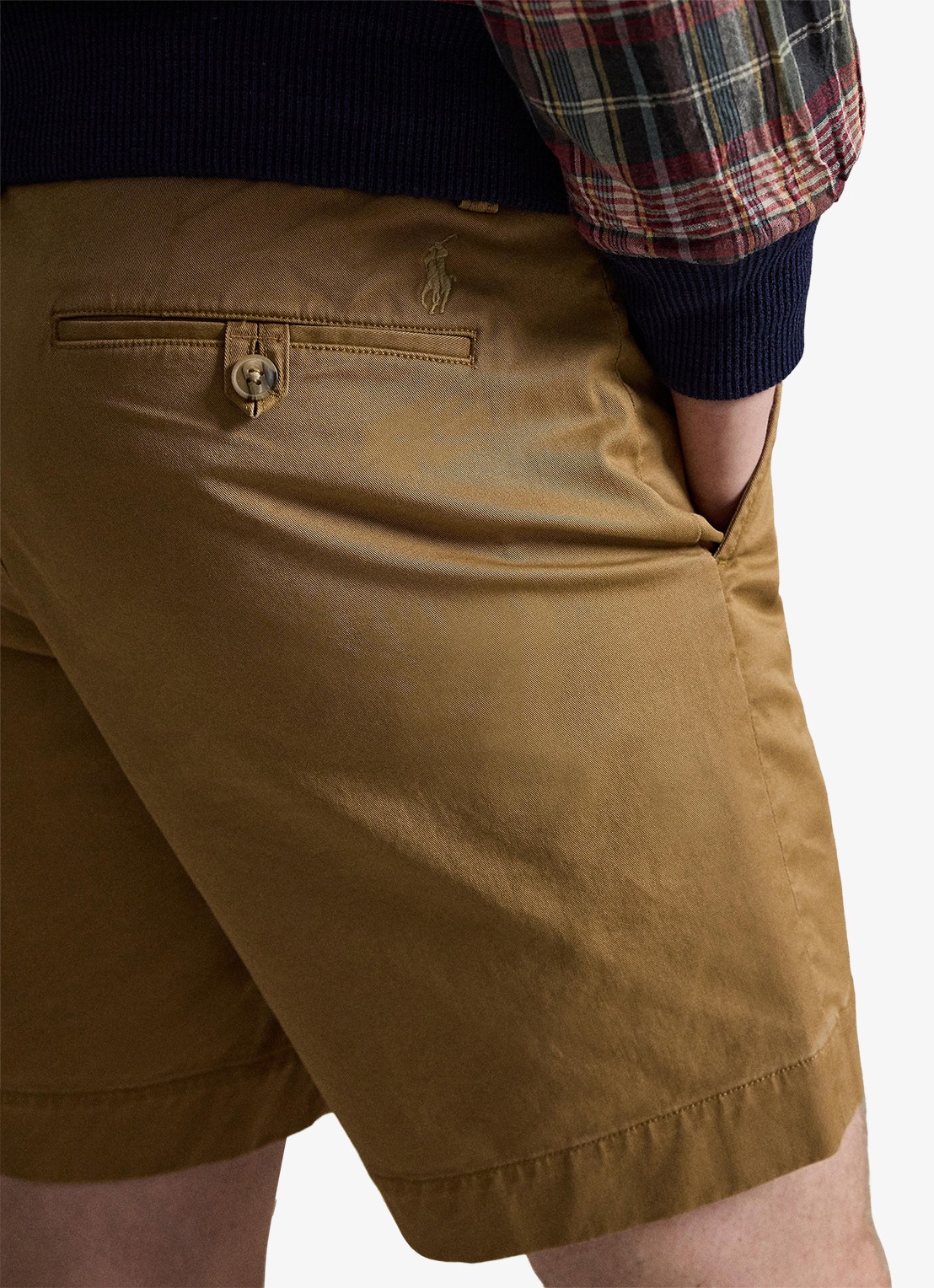 Ralph Lauren Straight fit korte chino met stretch - detail 2 sandsurf-24od