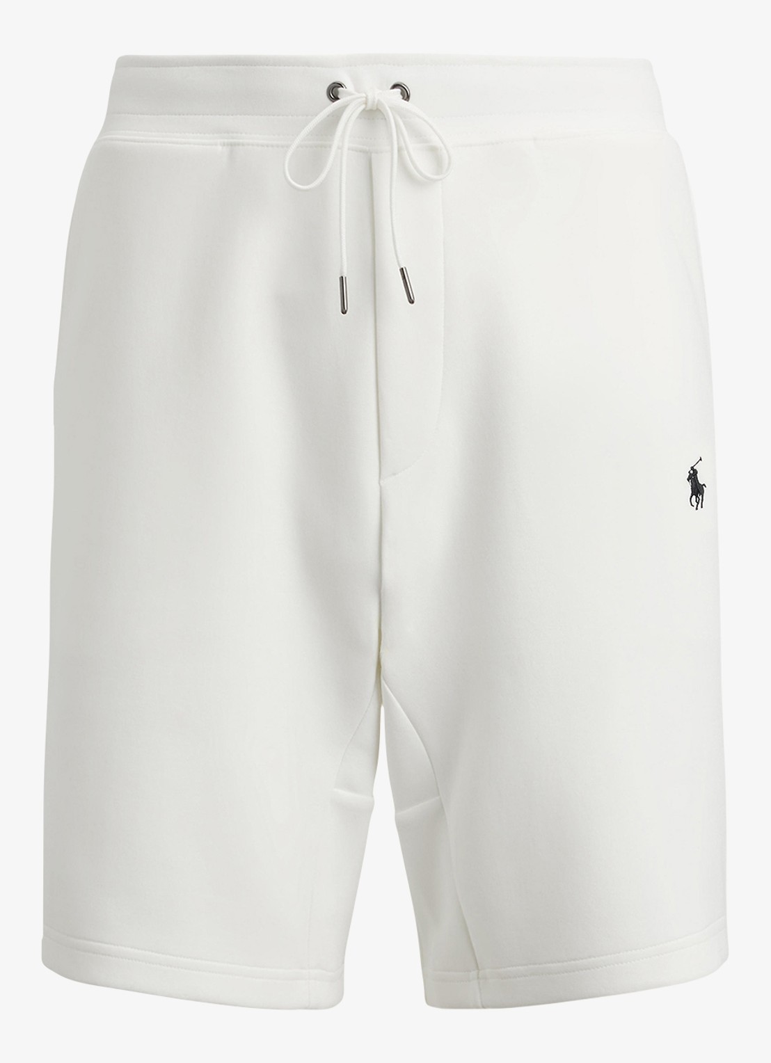 Ralph Lauren Straight fit korte joggingbroek met logo en steekzakken - voorkant 4 wit