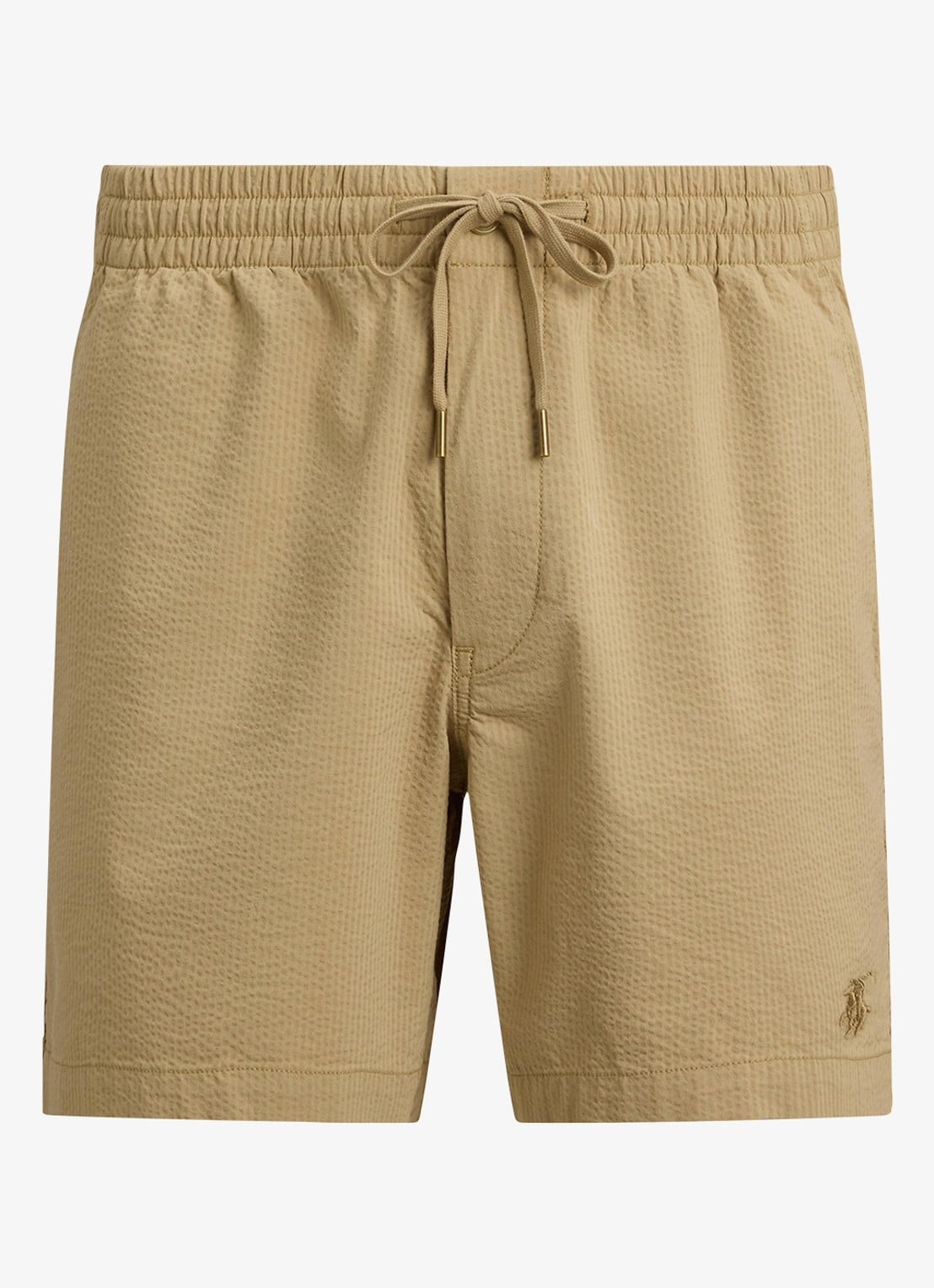Ralph Lauren Straight fit short met steekzakken - voorkant coastal beige/rl khaki multi