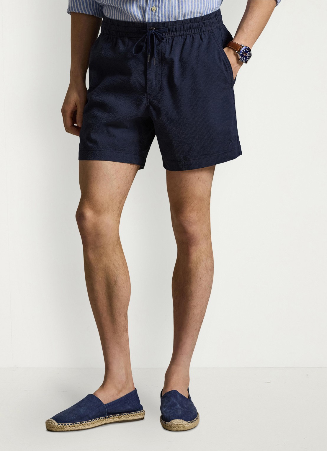 Ralph Lauren Straight fit short met steekzakken - detail 4 newport navy/navy
