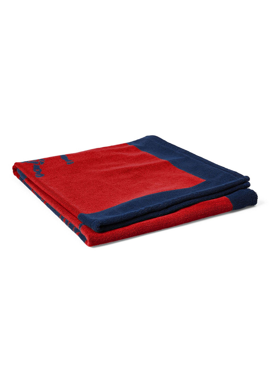 Ralph Lauren Strandlaken - 500 gr/m2 - 100 x 170 cm - detail 3 rood