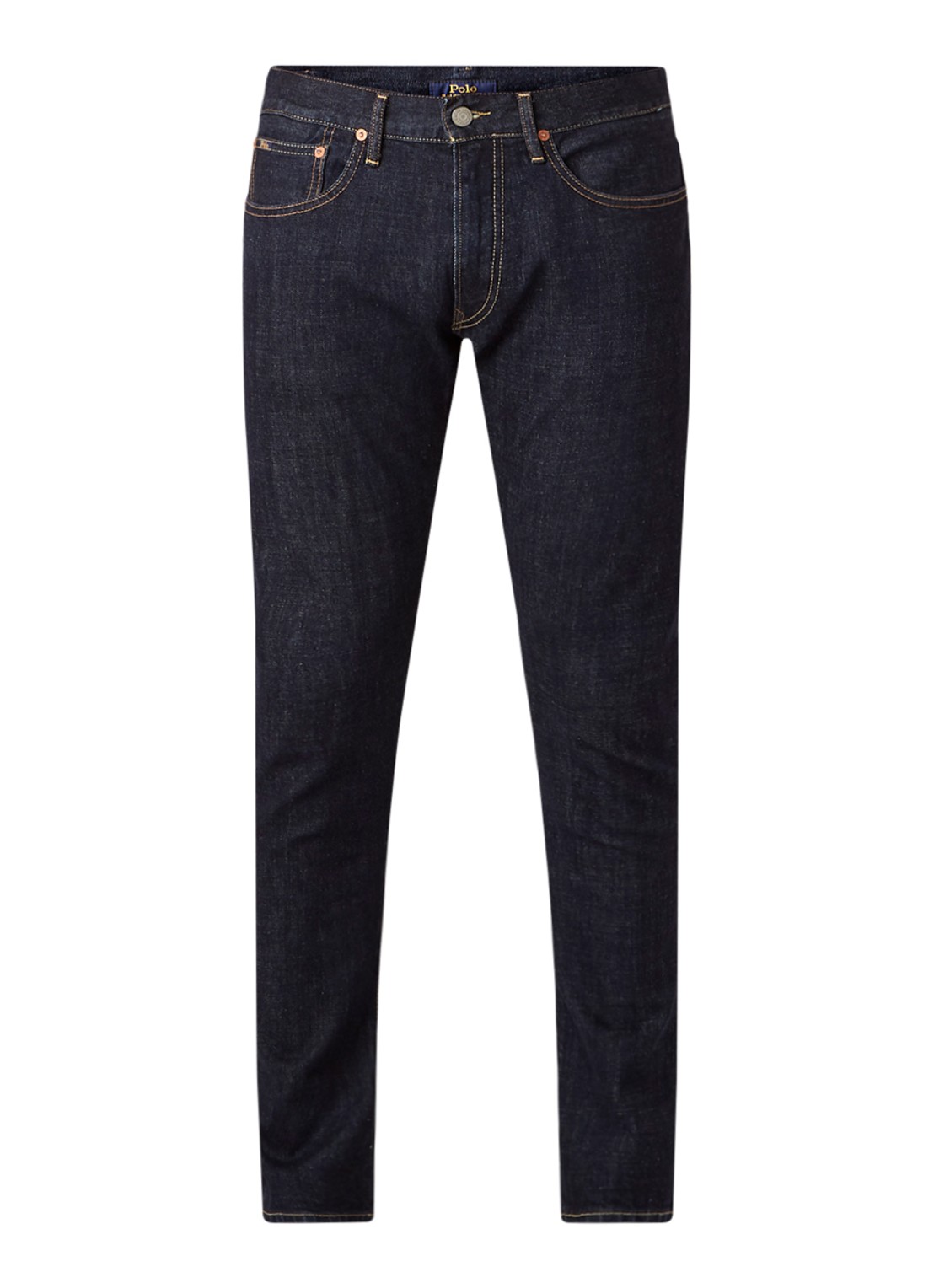 Ralph Lauren Sullivan slim fit jeans met stretch - voorkant 5 indigo