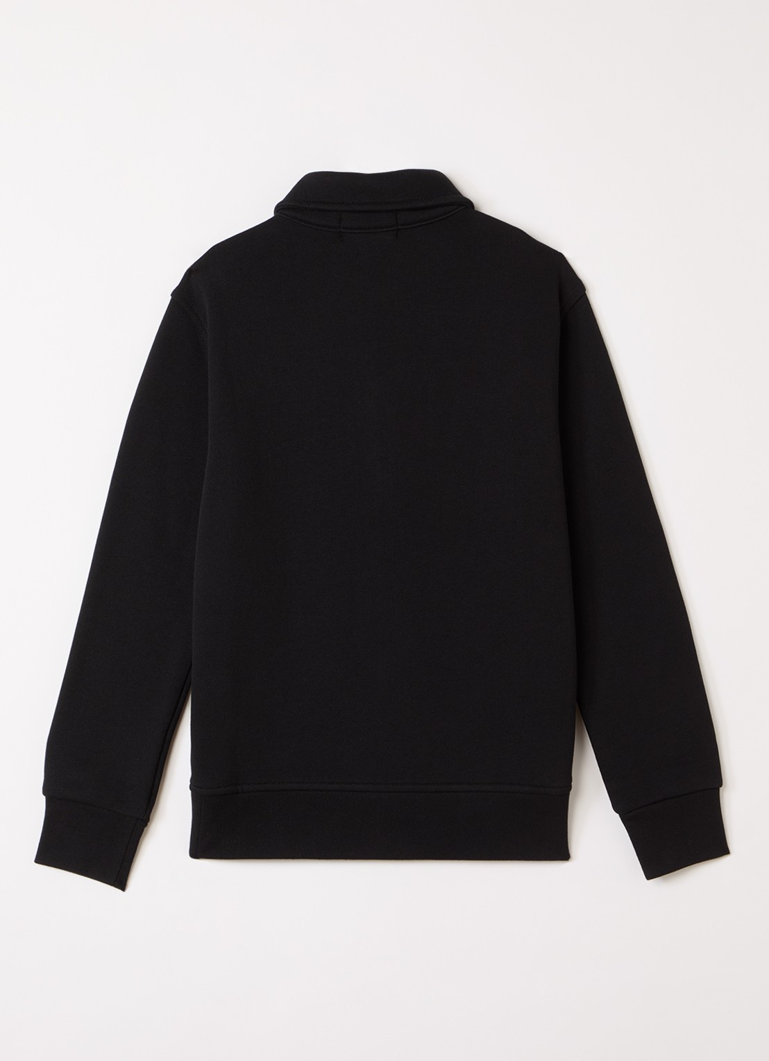 Ralph Lauren Sweater met halve rits - voorkant 2 zwart