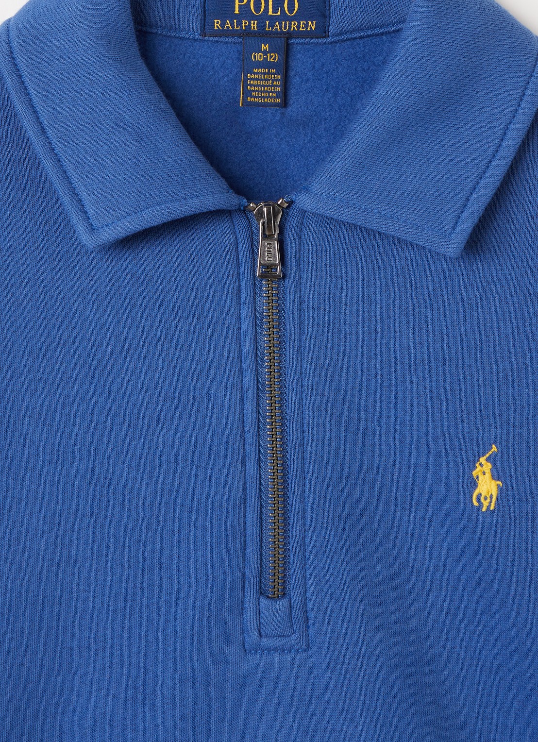 Ralph Lauren Sweater met halve rits - detail 3 blauw