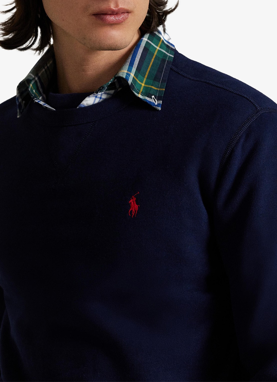 Ralph Lauren Sweater met logo - detail 5 cruise navy