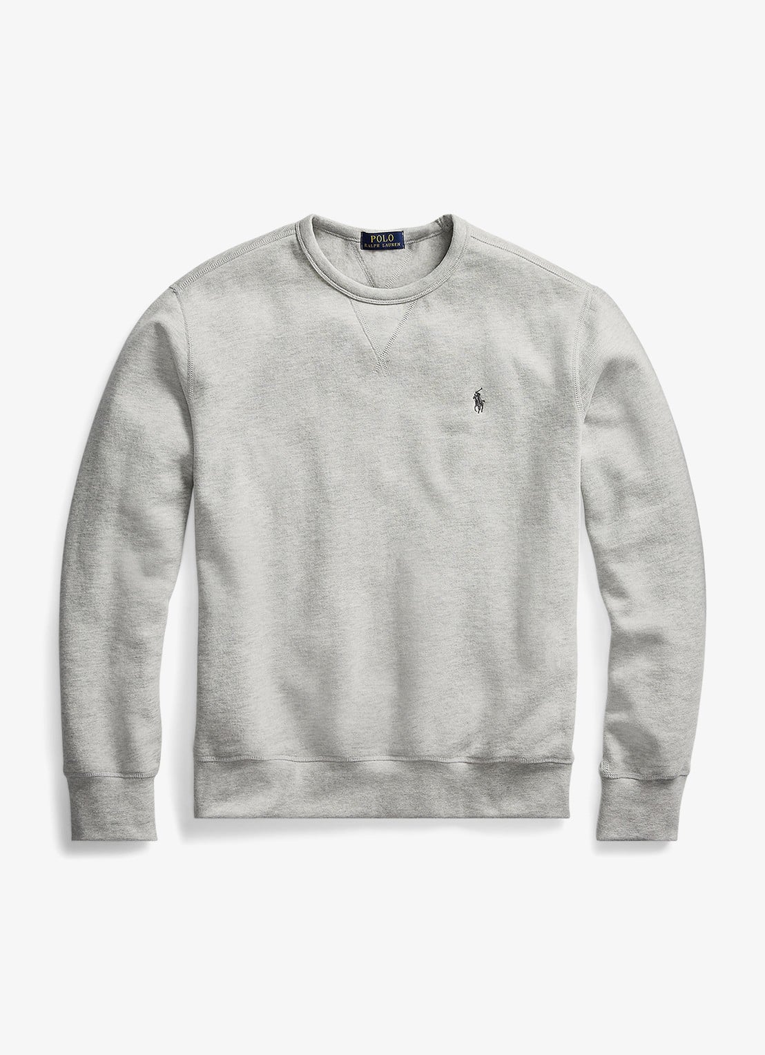 Ralph Lauren Sweater met logo - voorkant 2 andover heather