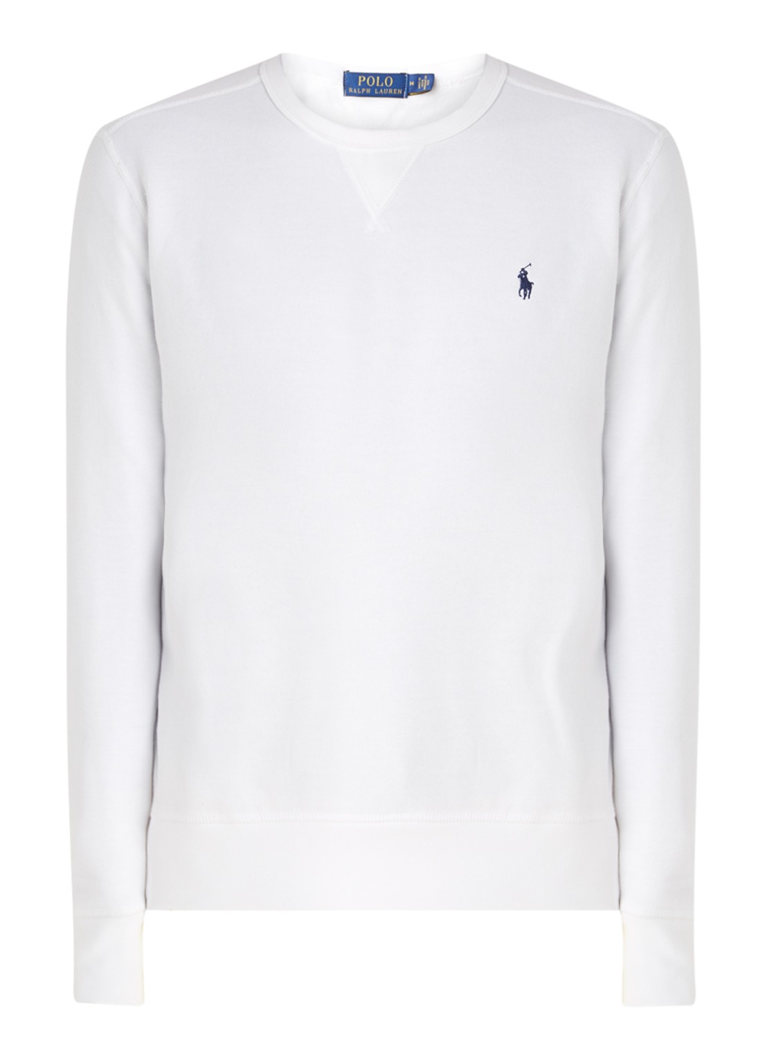 Ralph Lauren Sweater met logo - voorkant 3 patterned - white