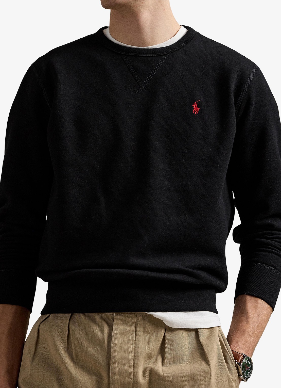 Ralph Lauren Sweater met logo - detail 2 polo black