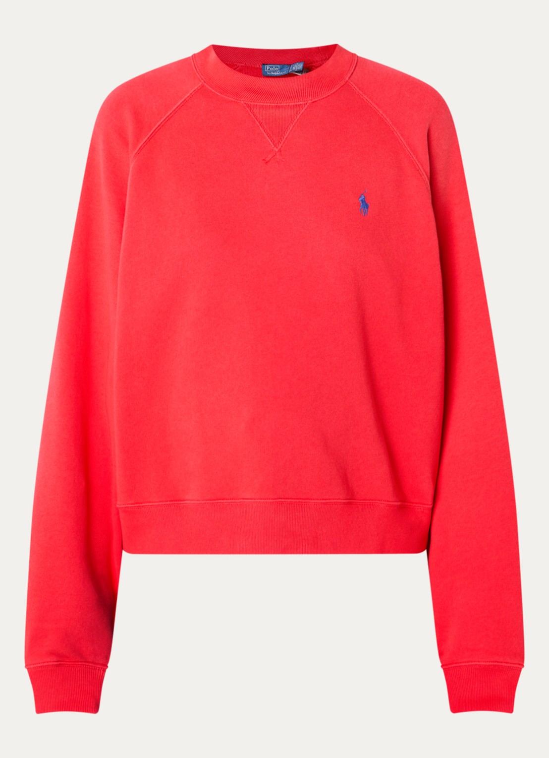 Ralph Lauren Sweater met logoborduring - voorkant rood
