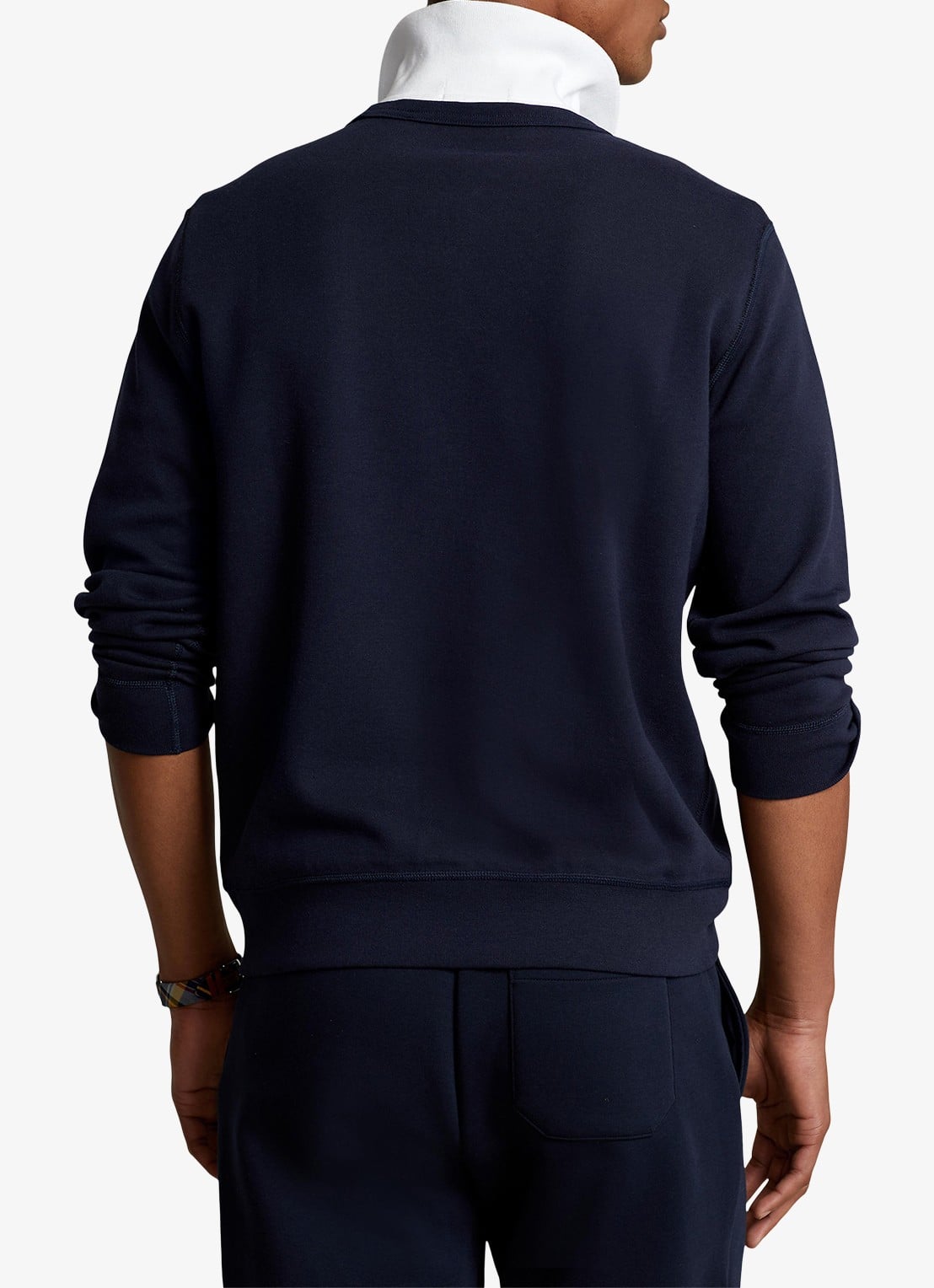 Ralph Lauren Sweater met logoborduring - achterkant 5 aviator navy