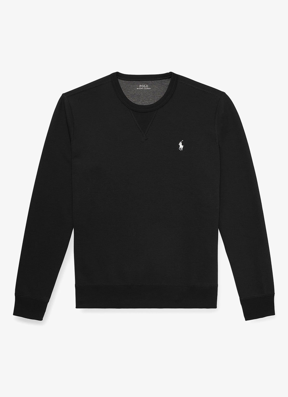 Ralph Lauren Sweater met logoborduring - voorkant 5 polo black