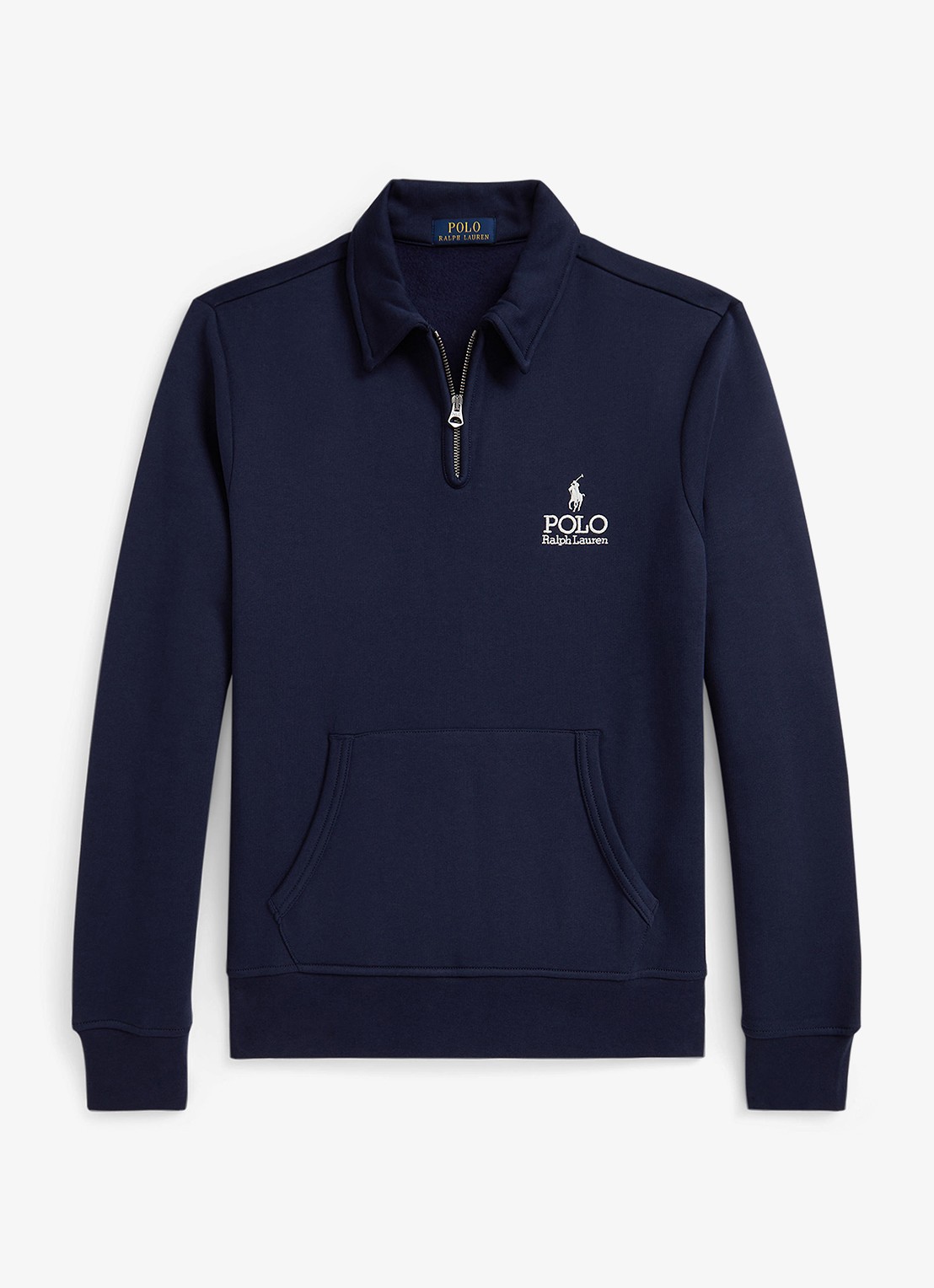 Ralph Lauren Sweater met logoborduring - voorkant cruise navy / donkerblauw