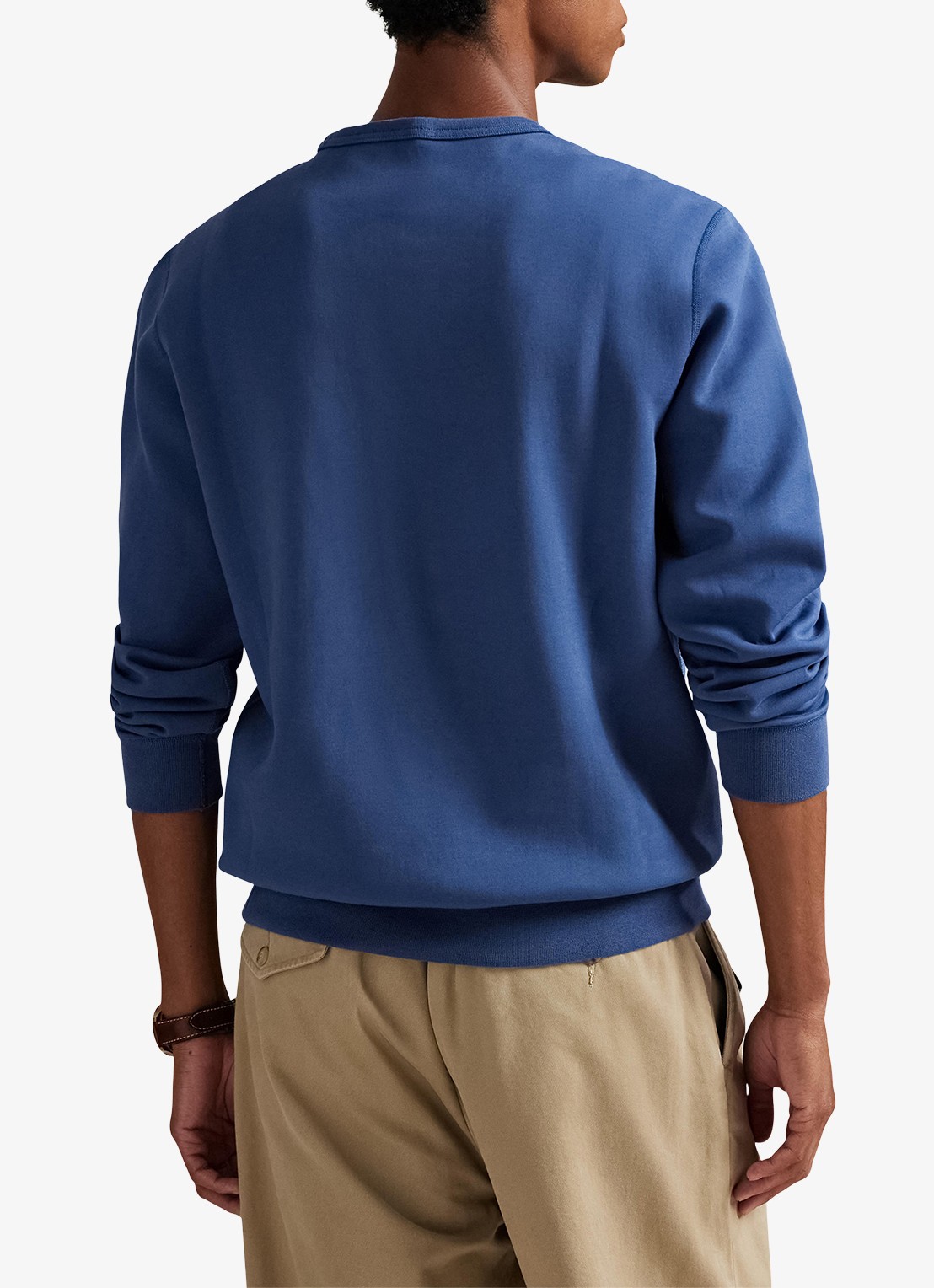 Ralph Lauren Sweater met logoborduring - achterkant 5 night navy c1730 / donkerblauw