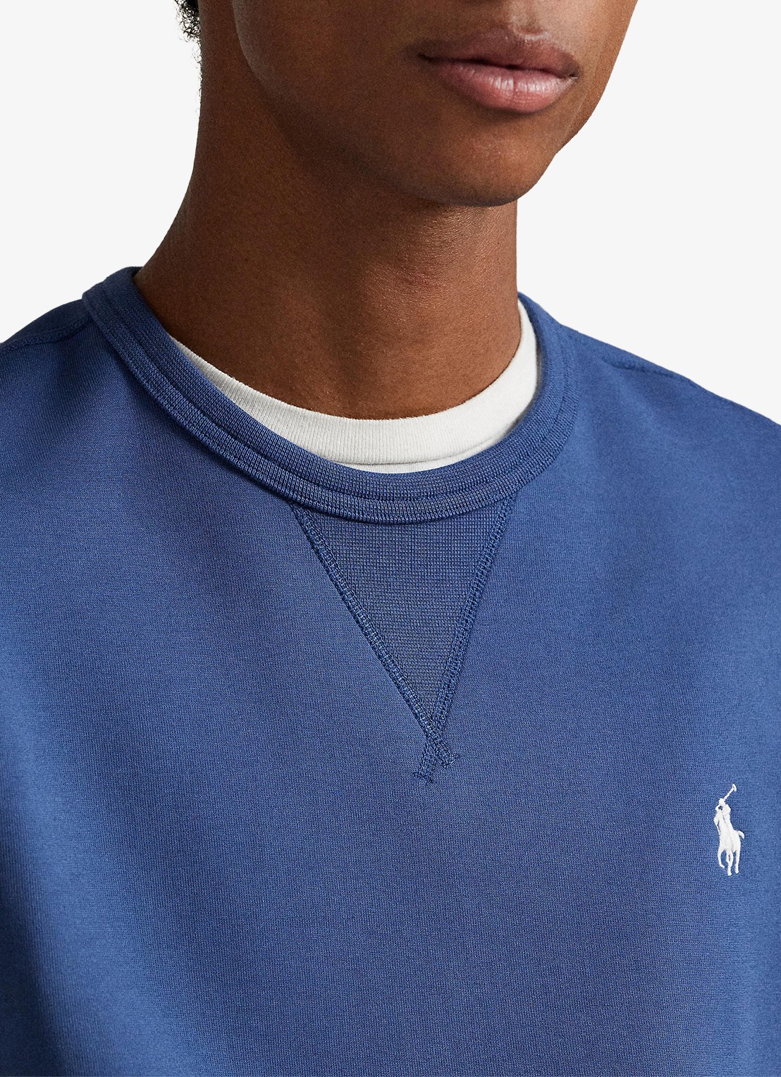 Ralph Lauren Sweater met logoborduring - detail 4 night navy c1730 / donkerblauw