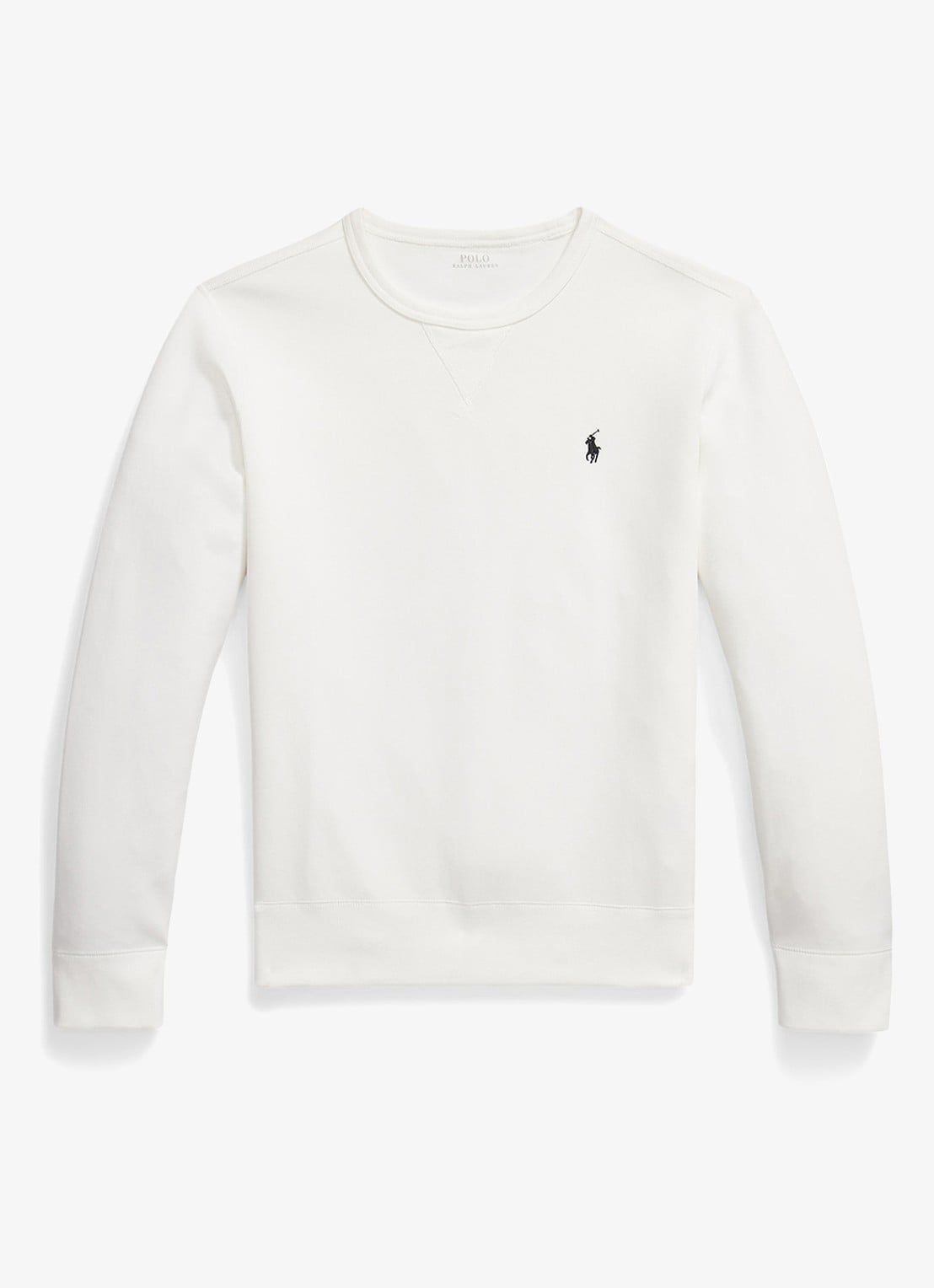 Ralph Lauren Sweater met logoborduring - voorkant white / wit