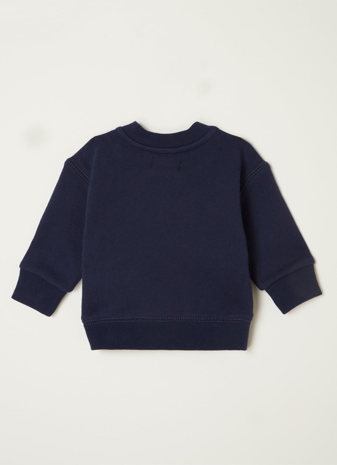 Ralph Lauren Sweater met logoborduring - voorkant 2 donkerblauw
