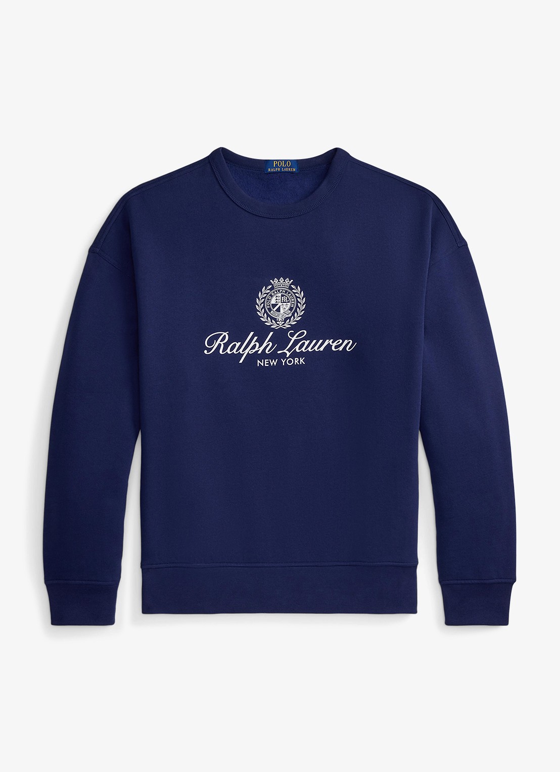 Ralph Lauren Sweater met logoprint - voorkant 4 donkerblauw