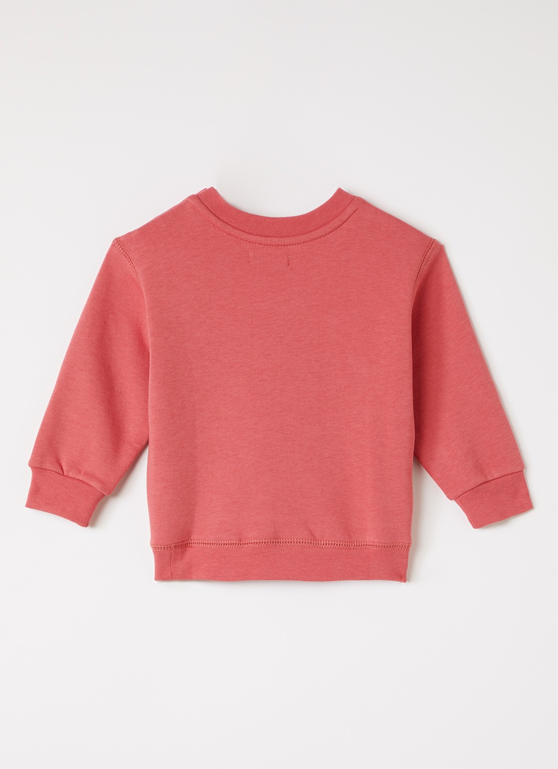 Ralph Lauren Sweater met logoprint - voorkant 3 koraalrood