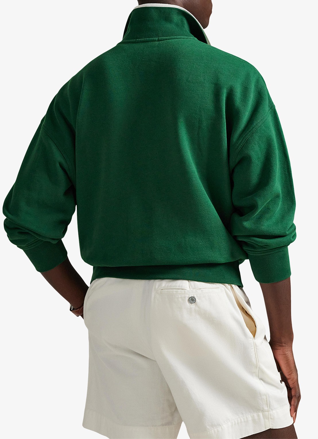 Ralph Lauren Sweater met polokraag en logo - achterkant new forest-2z8d