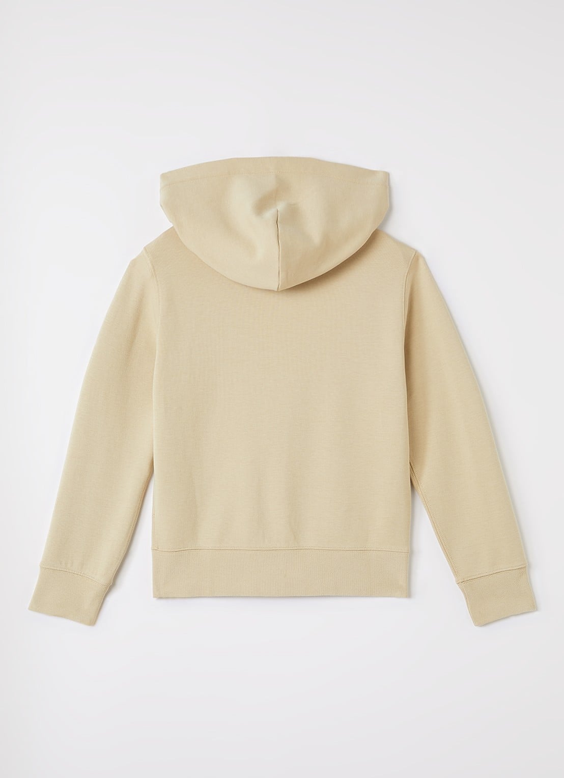 Ralph Lauren Sweatvest met capuchon - achterkant 3 beige