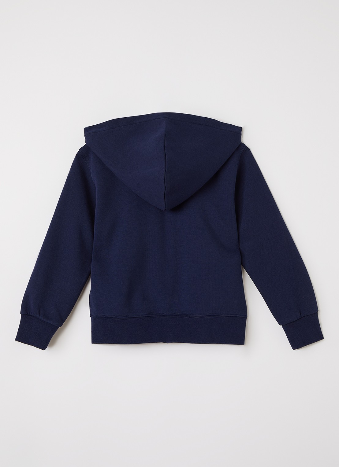 Ralph Lauren Sweatvest met capuchon - achterkant donkerblauw