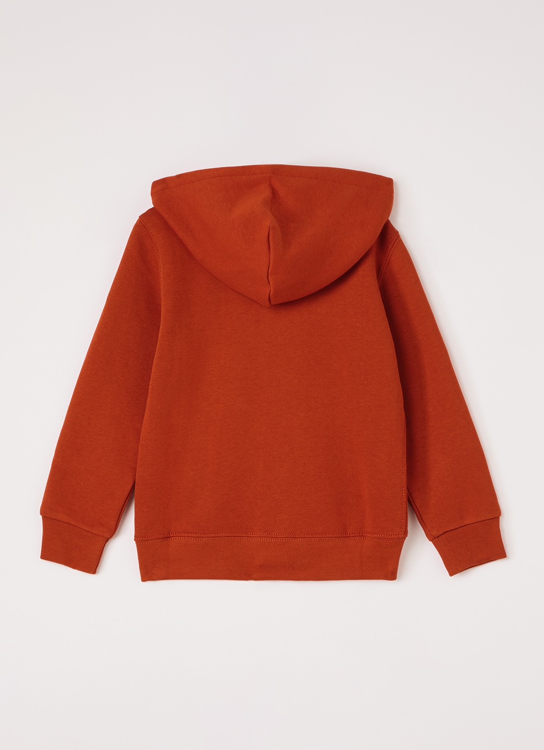 Ralph Lauren Sweatvest met logo - achterkant oranje