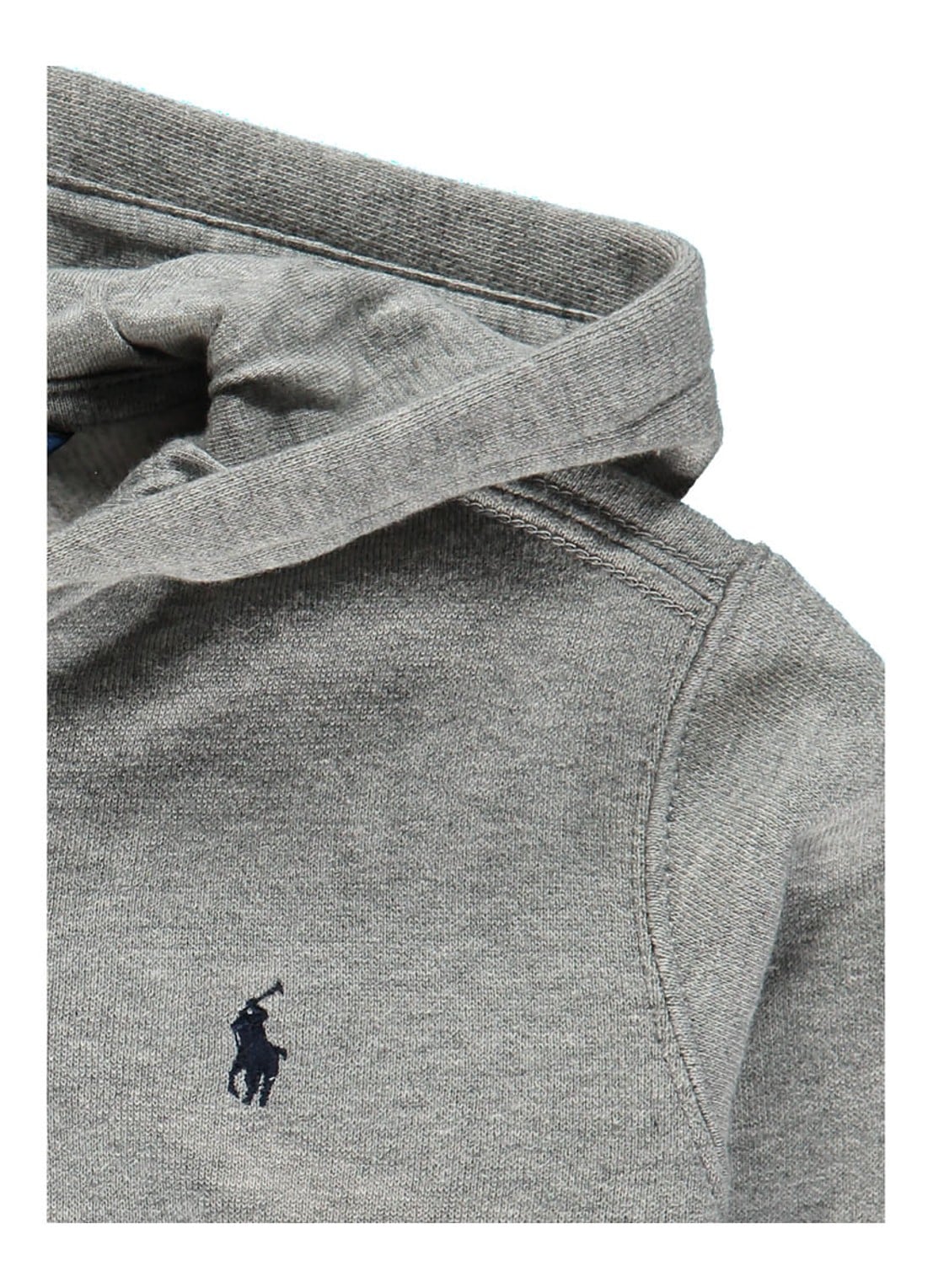 Ralph Lauren Sweatvest met logoborduring - detail 4 grijsmele
