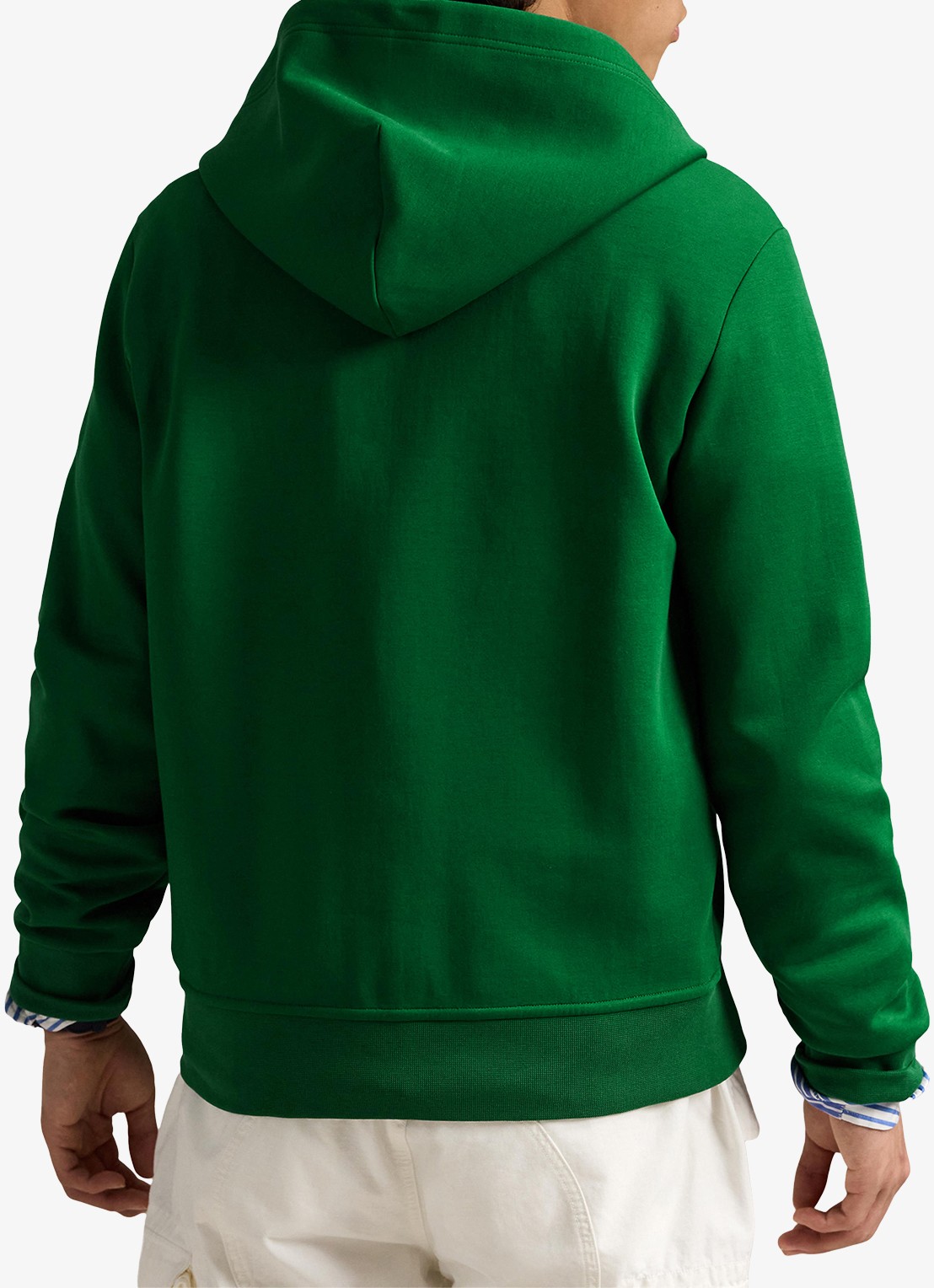 Ralph Lauren Sweatvest met steekzakken en logoborduring - achterkant 5 tennis green / donkergroen