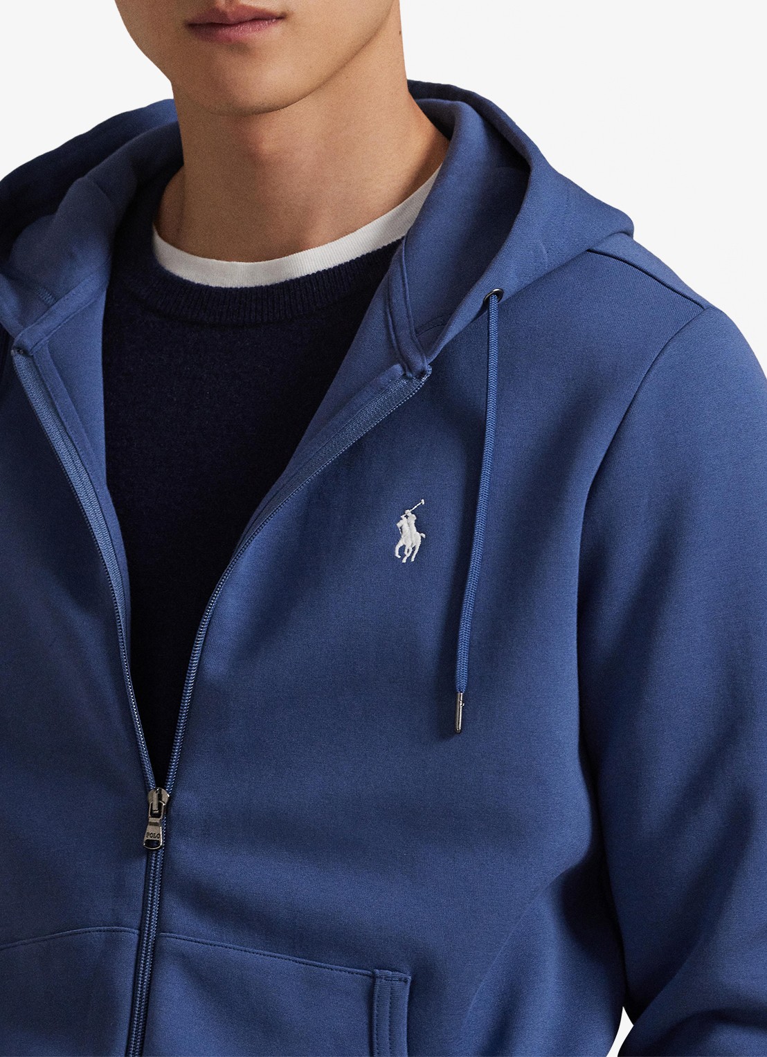 Ralph Lauren Sweatvest met steekzakken en logoborduring - detail 5 night navy