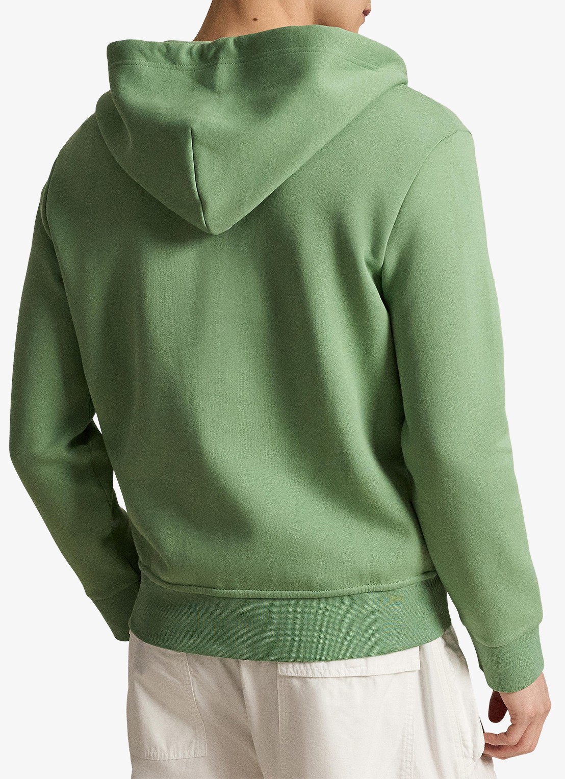 Ralph Lauren Sweatvest met steekzakken en logoborduring - achterkant 5 outback green / groen