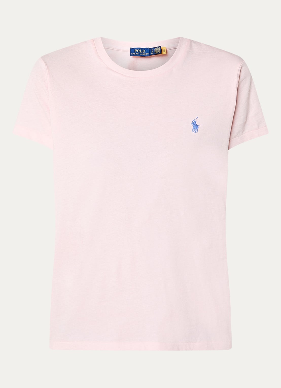 Ralph Lauren T-shirt met logo - voorkant 2 roze