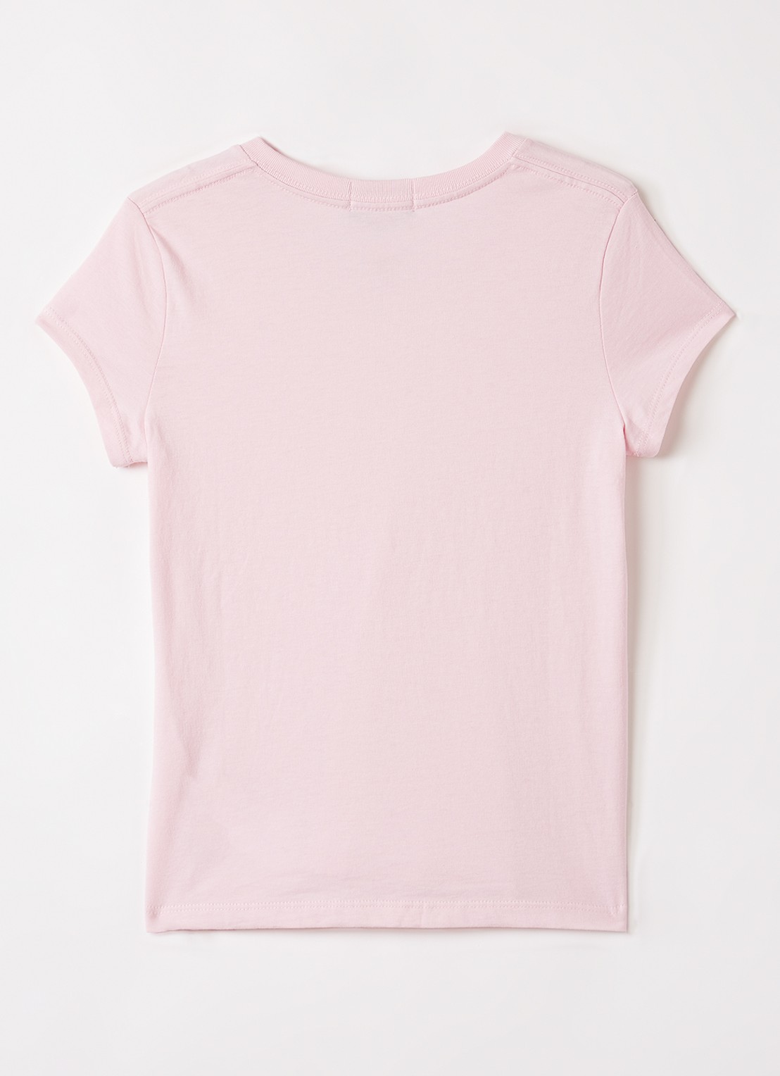 Ralph Lauren T-shirt met logo - voorkant 2 roze
