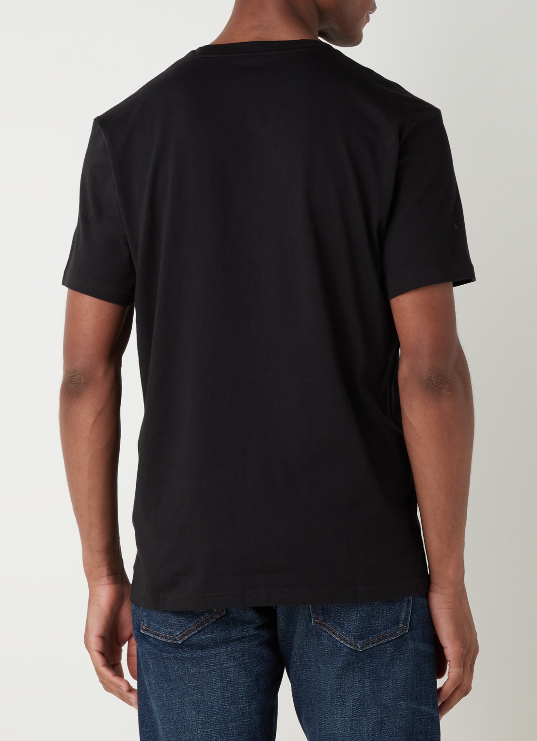 Ralph Lauren T-shirt met logo  - achterkant 4 zwart