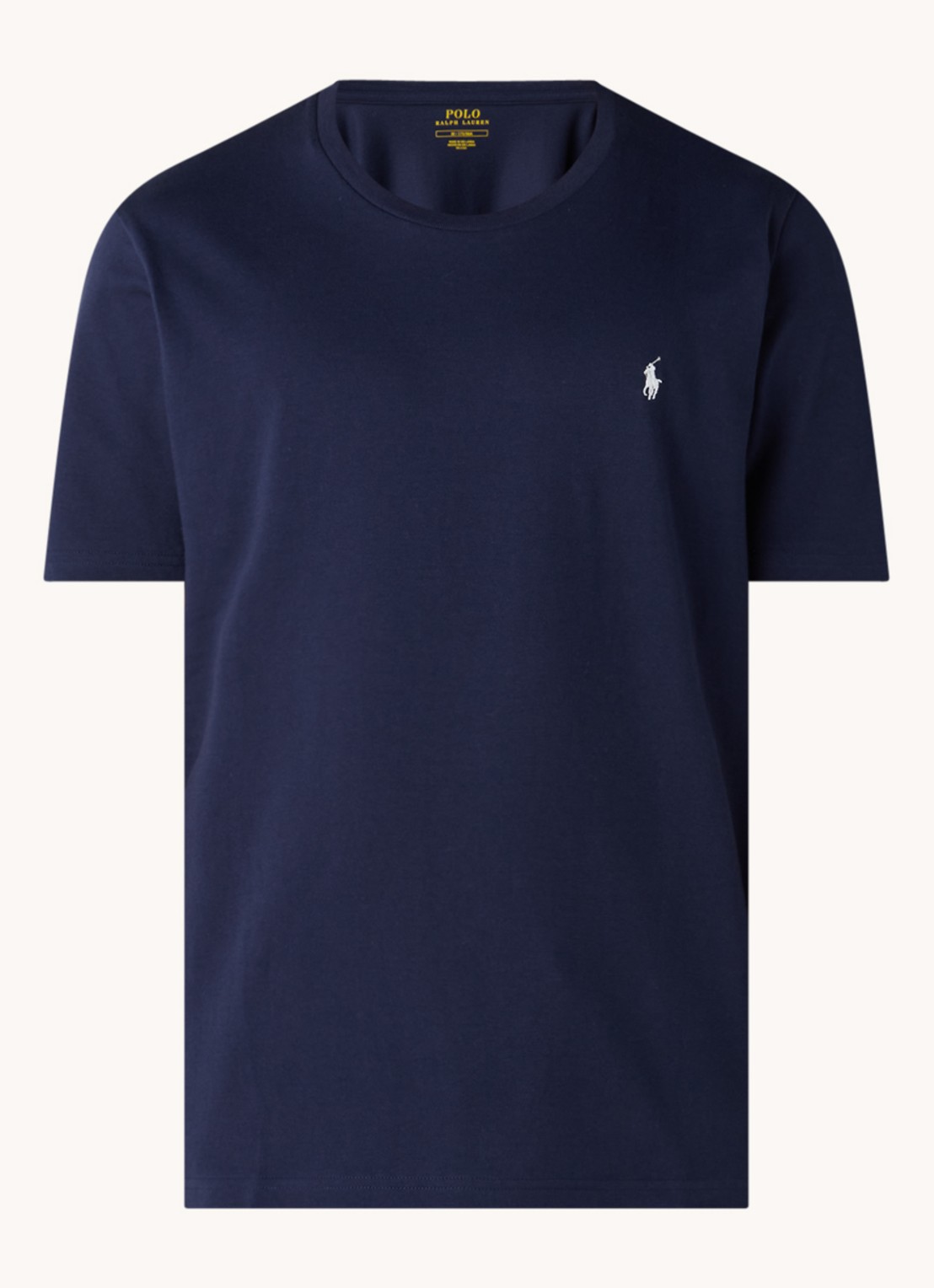 Ralph Lauren T-shirt met logo  - voorkant 2 donkerblauw