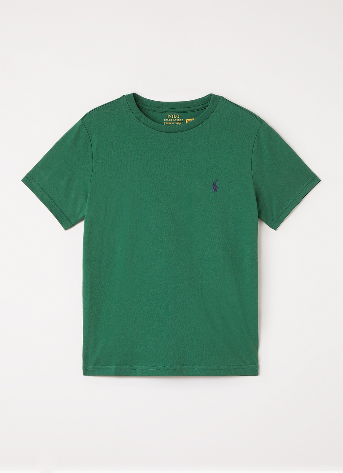 Ralph Lauren T-shirt met logo - voorkant groen