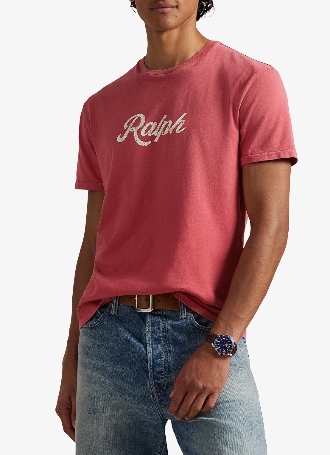 Ralph Lauren T-shirt met logo - detail 2 nantucket red/white-34c3