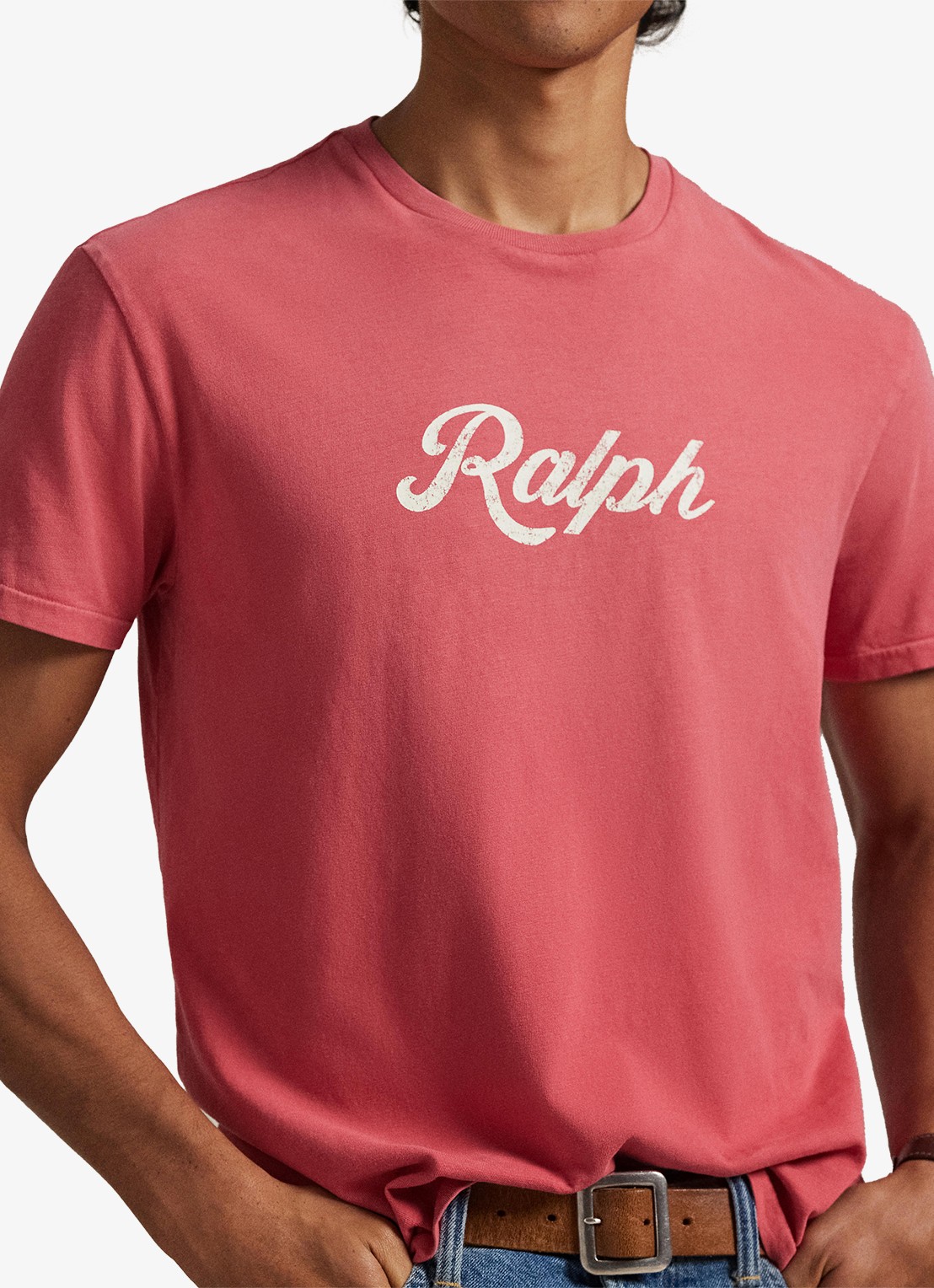 Ralph Lauren T-shirt met logo - detail 3 nantucket red/white-34c3