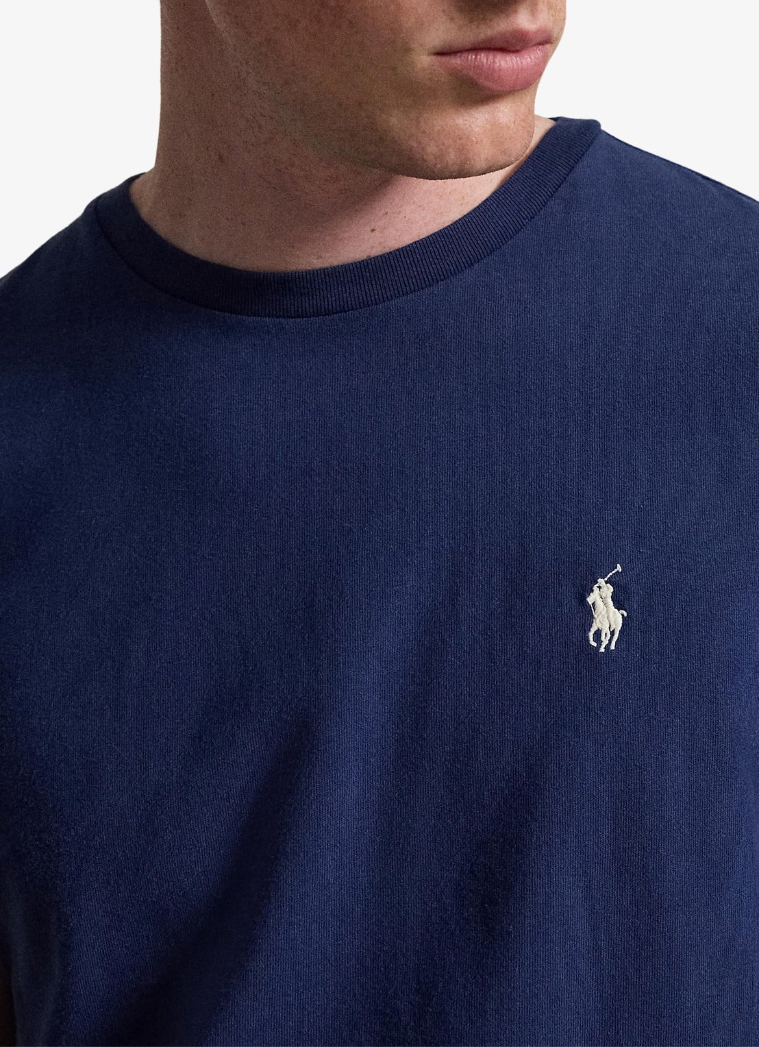 Ralph Lauren T-shirt met logo - detail 5 cruise navy / donkerblauw