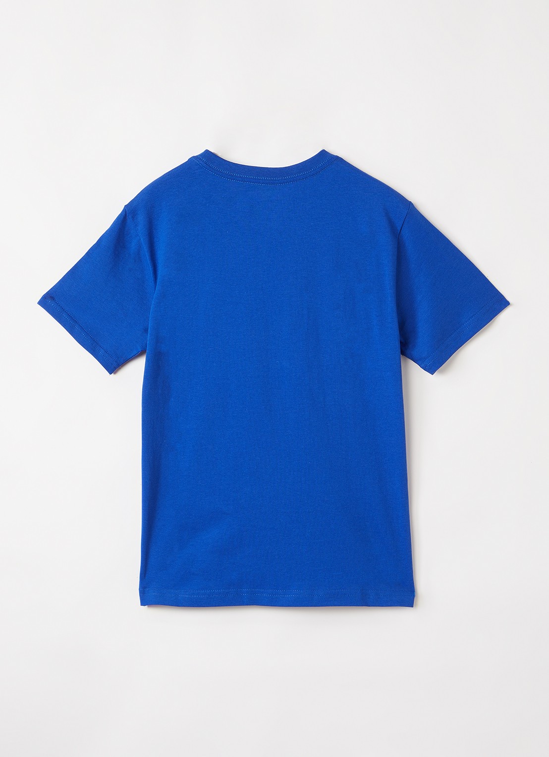 Ralph Lauren T-shirt met logoborduring - voorkant 2 royalblauw