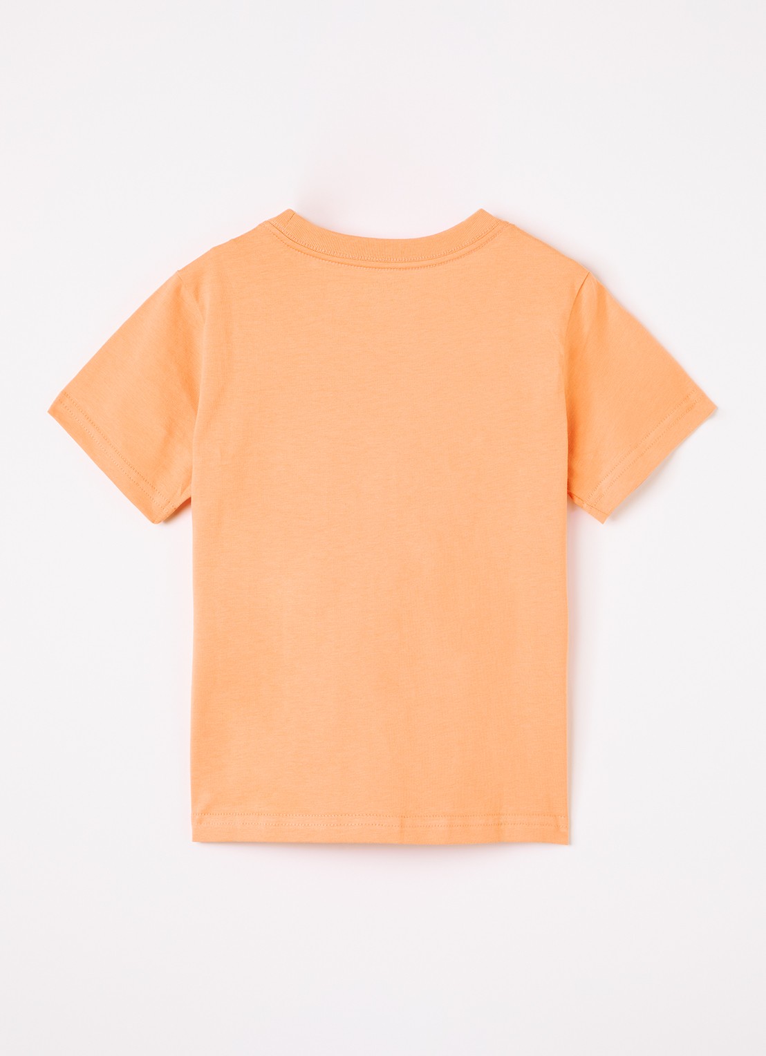 Ralph Lauren T-shirt met logoborduring - voorkant 2 oranje