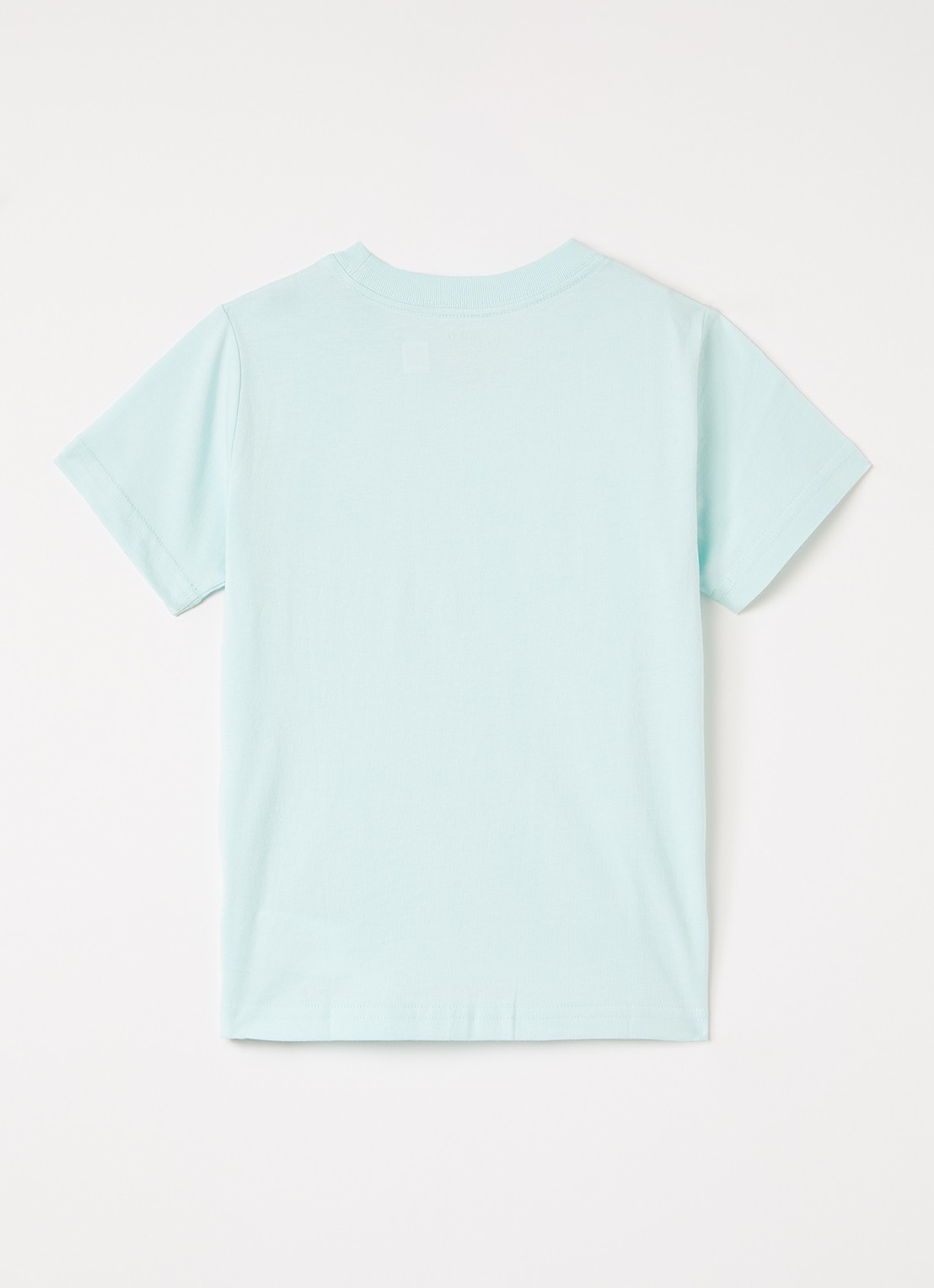 Ralph Lauren T-shirt met logoborduring - voorkant 2 turquoise
